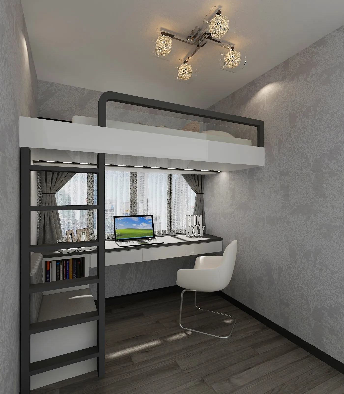 Renovated bedroom in a Home Reno HDB project